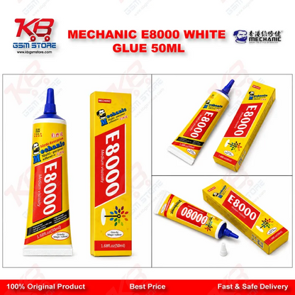 MECHANIC E8000 WHITE GLUE 50ML
