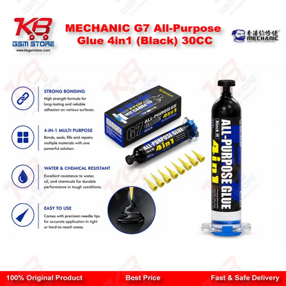 MECHANIC G7 All-Purpose Glue 4in1 (Black) 30CC