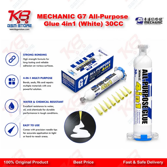 MECHANIC G7 All-Purpose Glue 4in1 (White) 30CC