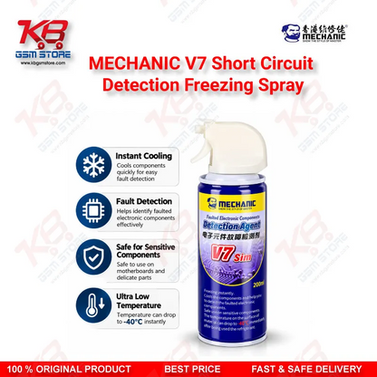 MECHANIC V7 Short Circuit Detection Freezing Spray