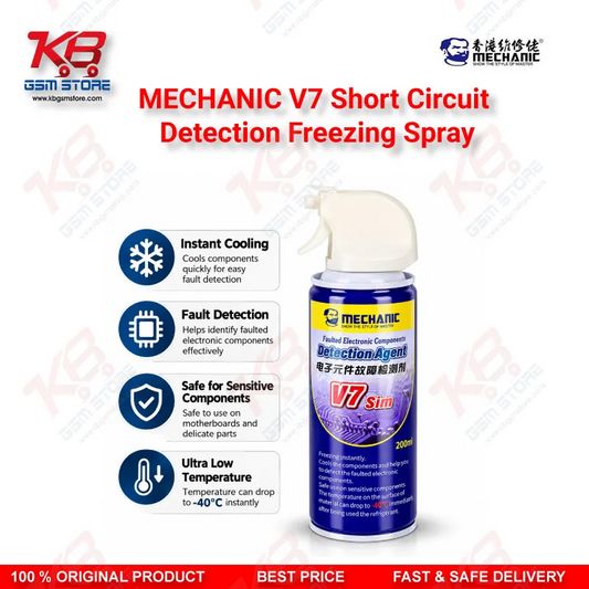 MECHANIC V7 Short Circuit Detection Freezing Spray