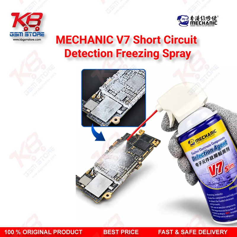 MECHANIC V7 Short Circuit Detection Freezing Spray