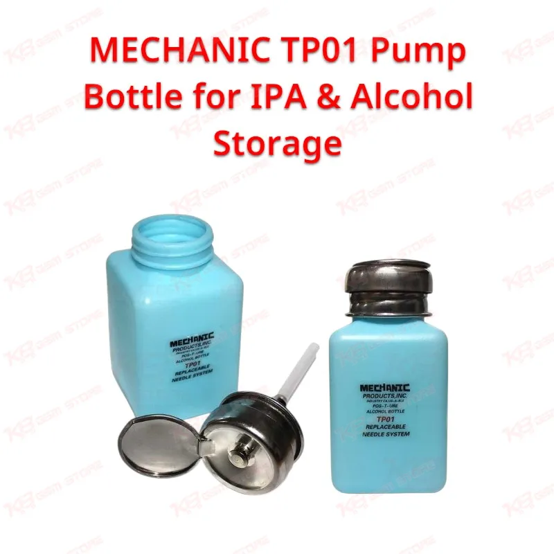 MECHANIC TP01 Pump Bottle for IPA & Alcohol Storage