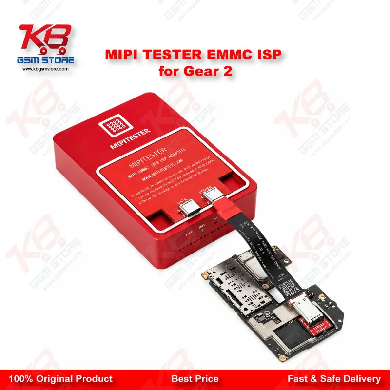 MiPi Tester eMMC/UFS ISP Adapter for Gear 2 – ISP Pinout Repair Tool