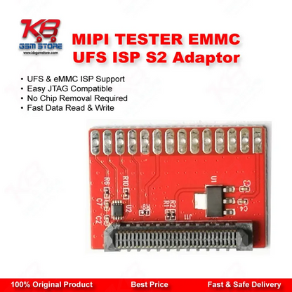 MiPi Tester eMMC/UFS ISP S2 Adapter for MiPi Box