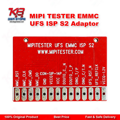 MiPi Tester eMMC/UFS ISP S2 Adapter for MiPi Box