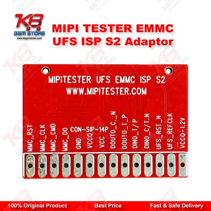 MiPi Tester eMMC/UFS ISP S2 Adapter for MiPi Box