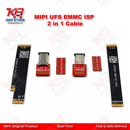 MiPi EMMC UFS ISP Cable – 2-in-1 ISP Interface Cable for MiPiTester Devices