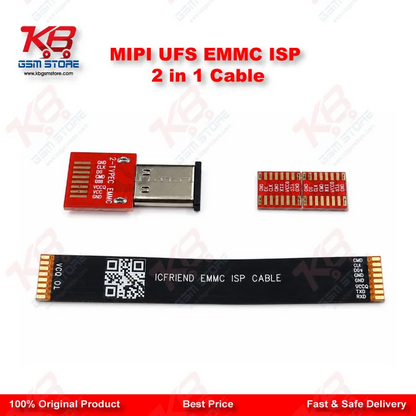 MiPi EMMC UFS ISP Cable – 2-in-1 ISP Interface Cable for MiPiTester Devices