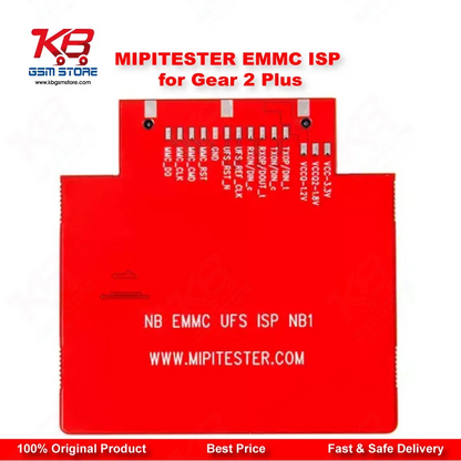MiPiTester eMMC/UFS ISP Adapter Kit for Gear 2 Plus – ISP Pinout Repair Tool