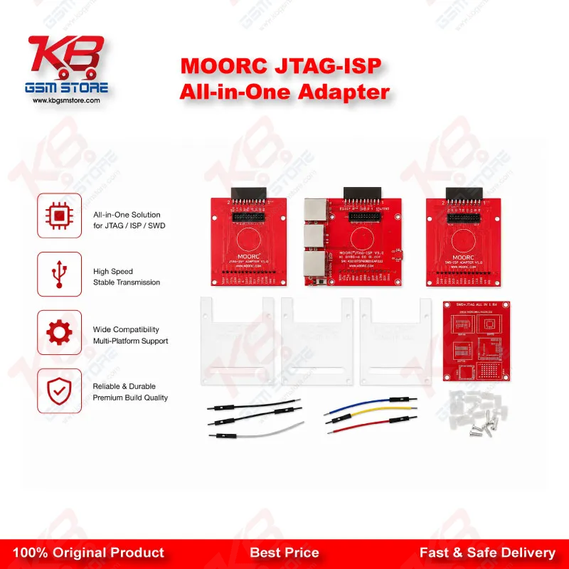 MOORC JTAG-ISP All-in-One Adapter