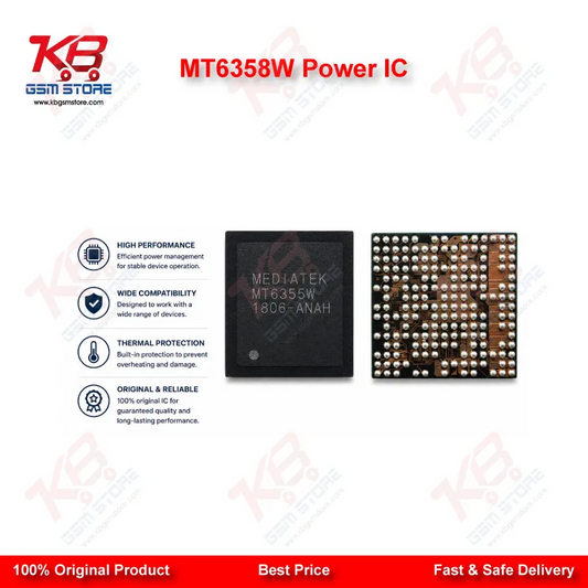 MT6358W Power Management IC (PMIC) for Oppo & Meizu Smartphones – Power Supply Chip