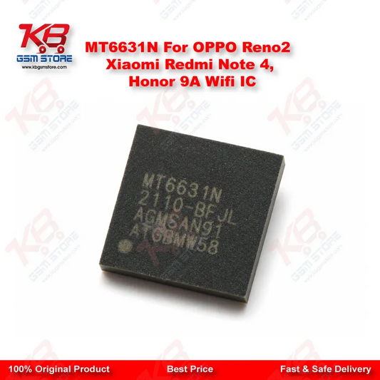 MT6631N For OPPO Reno2 Xiaomi Redmi Note 4, Honor 9A Wifi IC