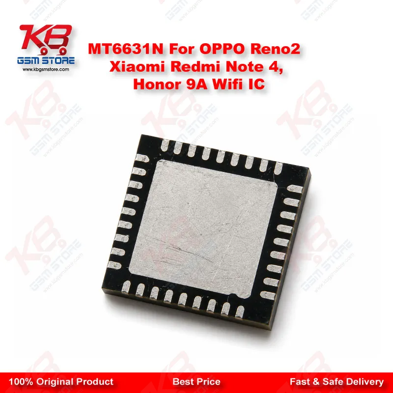 MT6631N For OPPO Reno2 Xiaomi Redmi Note 4, Honor 9A Wifi IC