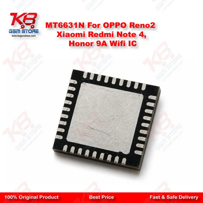 MT6631N For OPPO Reno2 Xiaomi Redmi Note 4, Honor 9A Wifi IC