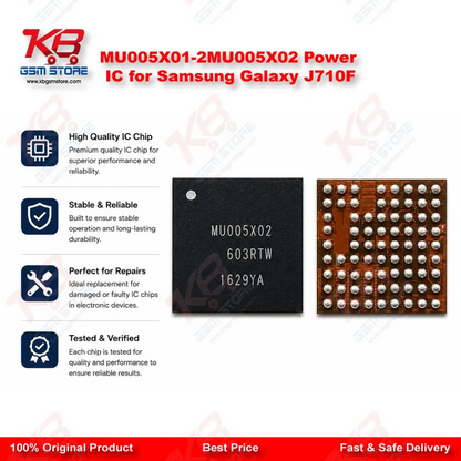 MU005X01-2/MU005X02 Power IC for Samsung Galaxy J710F