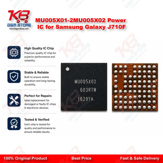 MU005X01-2/MU005X02 Power IC for Samsung Galaxy J710F