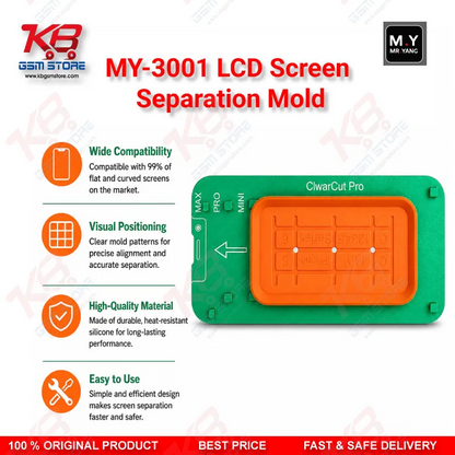 MY-3001 LCD Screen Separation Mold for Mobile Screen Repair