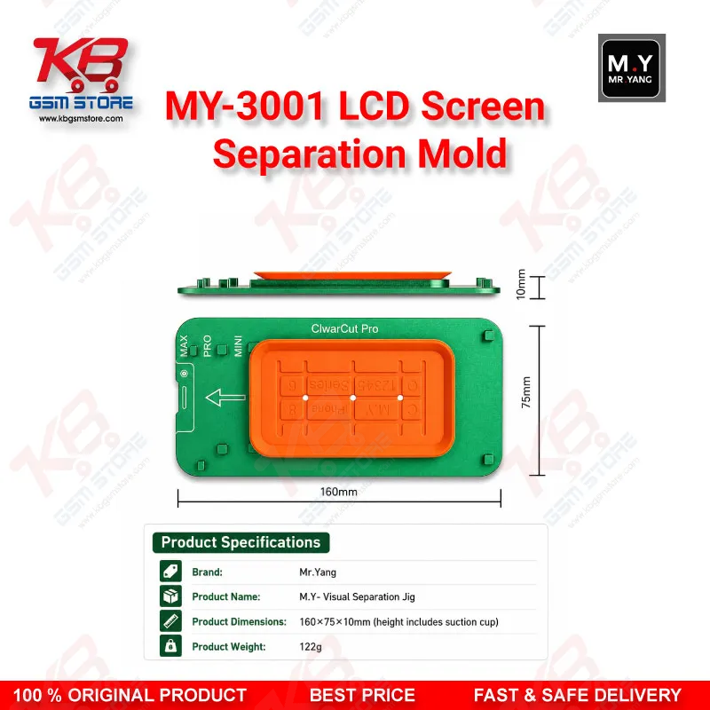 MY-3001 LCD Screen Separation Mold for Mobile Screen Repair