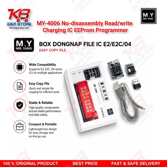 MY-4006 No-Disassembly Charging IC EEPROM Programmer for iPhone 15/16 Series