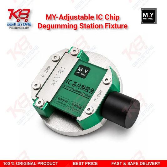 M.Y Adjustable IC Chip Degumming Station – Dual Station BGA CPU Glue Removal Fixture