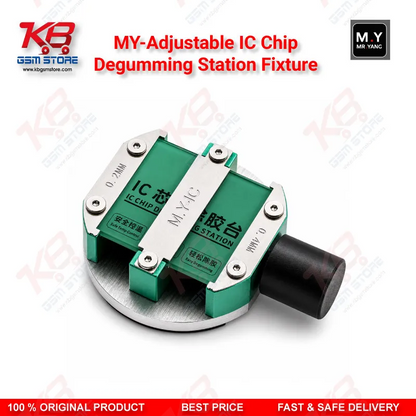 MY Adjustable IC Chip Degumming Station – Dual Station BGA CPU Glue Removal Fixture