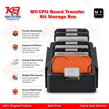 CPU Board Transfer Kit Storage Box – Mobile Repair IC & Chip Organizer