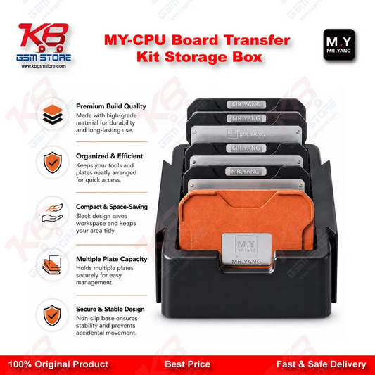CPU Board Transfer Kit Storage Box – Mobile Repair IC & Chip Organizer