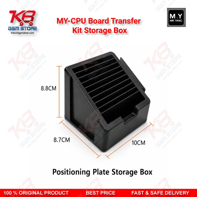 M Y-CPU Board Transfer Kit Storage Box – Mobile Repair IC & Chip Organizer
