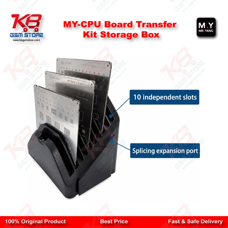 CPU Board Transfer Kit Storage Box – Mobile Repair IC & Chip Organizer