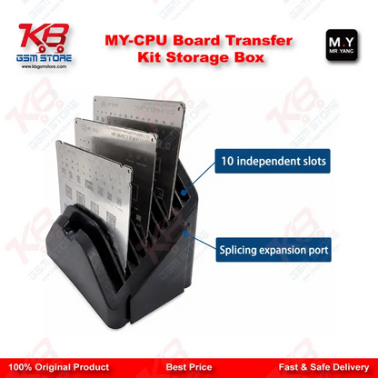 CPU Board Transfer Kit Storage Box – Mobile Repair IC & Chip Organizer