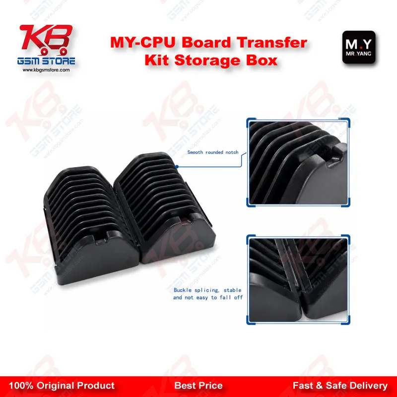 CPU Board Transfer Kit Storage Box – Mobile Repair IC & Chip Organizer