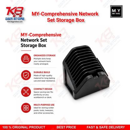 M.Y Comprehensive Network Set Storage Box – Mobile IC & Component Organizer