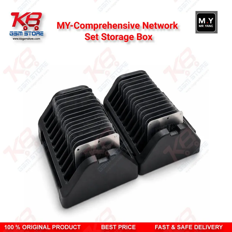 MY Comprehensive Network Set Storage Box – Mobile IC & Component Organizer for Repair Bench