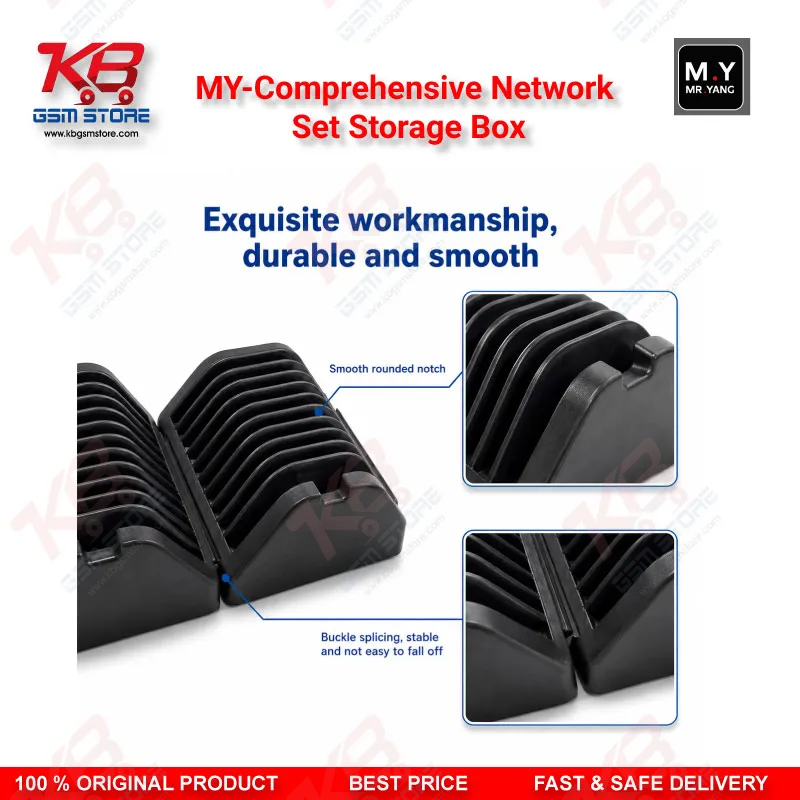 MY Comprehensive Network Set Storage Box – Mobile IC & Component Organizer for Repair Bench