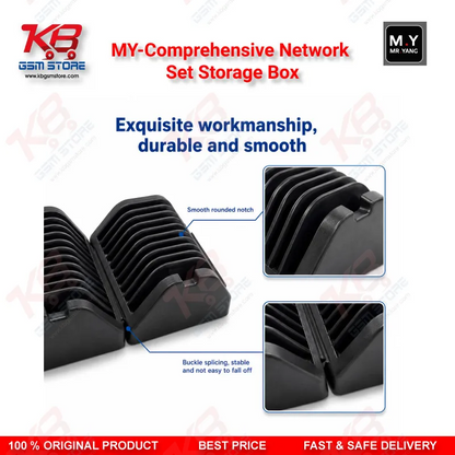 MY Comprehensive Network Set Storage Box – Mobile IC & Component Organizer for Repair Bench