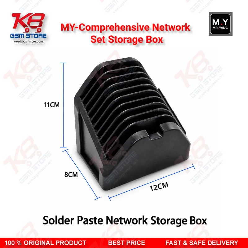 MY Comprehensive Network Set Storage Box – Mobile IC & Component Organizer for Repair Bench