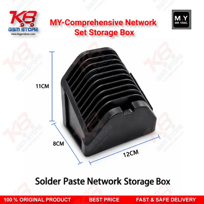 MY Comprehensive Network Set Storage Box – Mobile IC & Component Organizer for Repair Bench