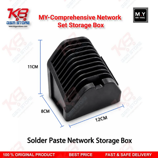 MY Comprehensive Network Set Storage Box – Mobile IC & Component Organizer for Repair Bench