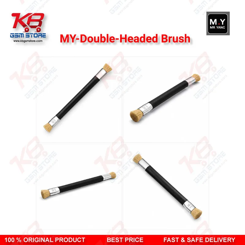 Double-Headed Anti-Static Cleaning Brush for Mobile Phone Motherboard & PCB Repair