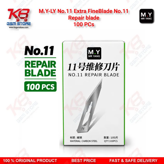 M.Y-LY No.11 Extra Fine Blade (10 Pcs) – Precision Scalpel Blades for Mobile Repair