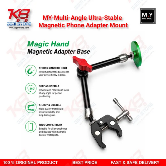 Mr.Yang Multi-Angle Magnetic Phone Adapter Mount with Base