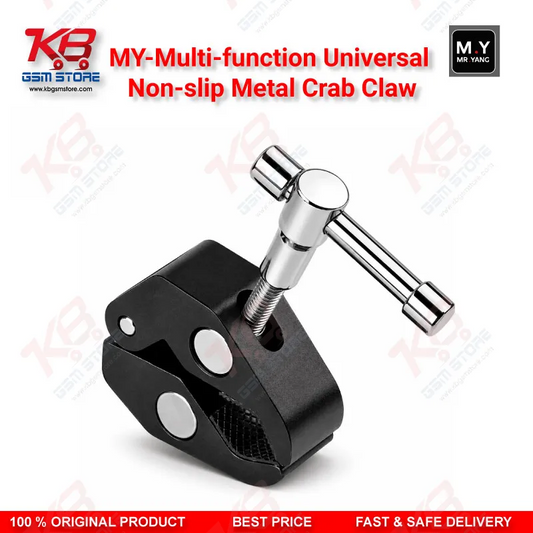 M.Y Multi-Function Universal Non-Slip Metal Crab Claw PCB Holder for Mobile Repair