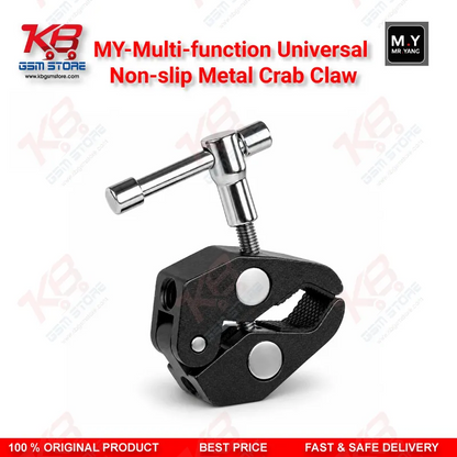 MY Multi-Function Universal Non-Slip Metal Crab Claw PCB Holder for Mobile Repair