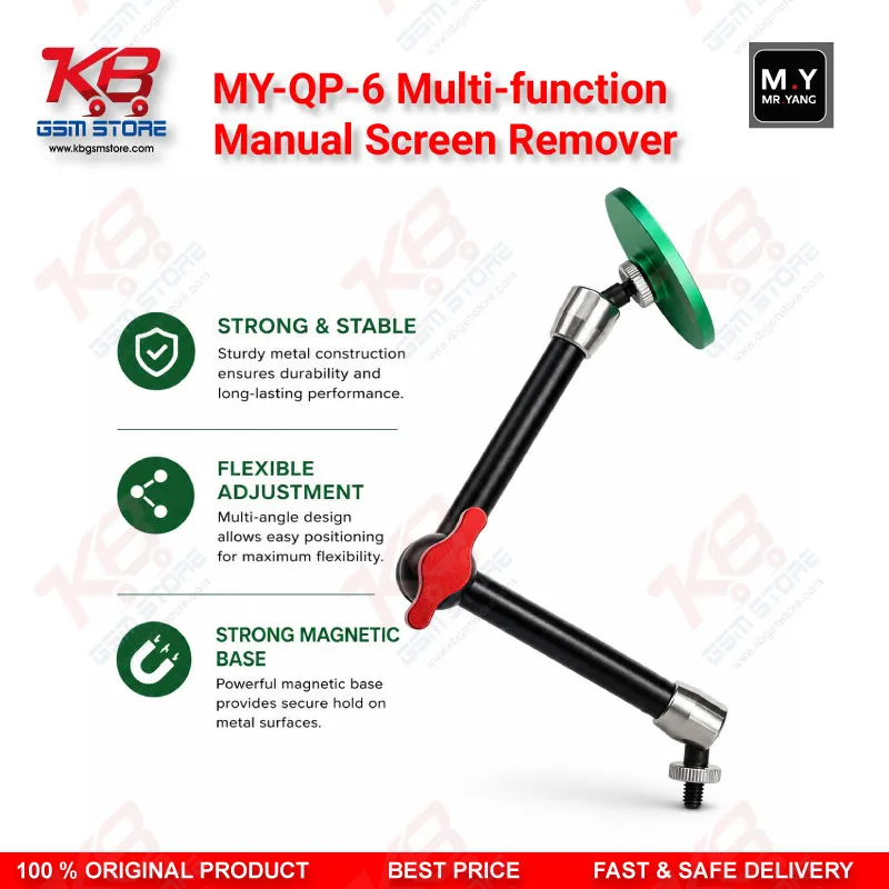 MY-QP-6 Multi-Function Manual Screen Remover – Magnetic Adjustable Positioning Arm