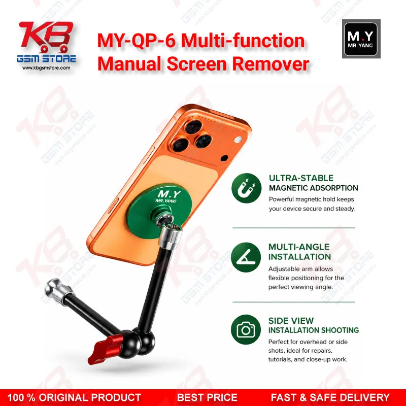MY-QP-6 Multi-Function Manual Screen Remover – Magnetic Adjustable Positioning Arm