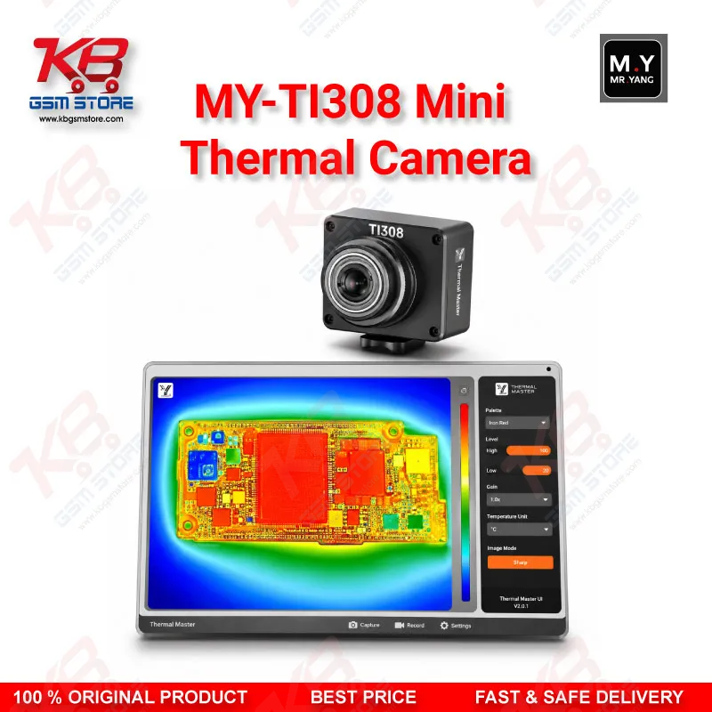 MY TI308 Mini Thermal Imaging Camera for Mobile PCB Repair – Type-C Motherboard Heat & Short Circuit Detector