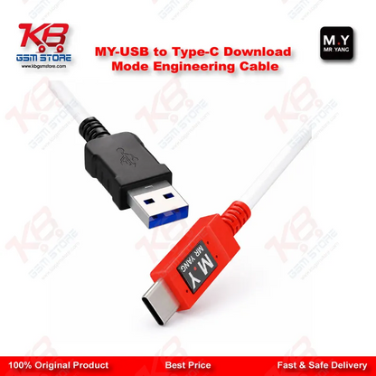 USB to Type-C Download Mode Engineering Cable for Samsung Galaxy S8 to S25 / Note 8 to Note 20 / A53