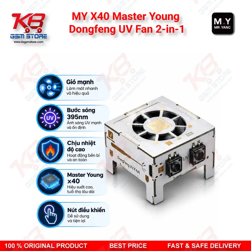 M.Y X40 Master Young Dongfeng UV Fan 2-in-1 Price in Pakistan