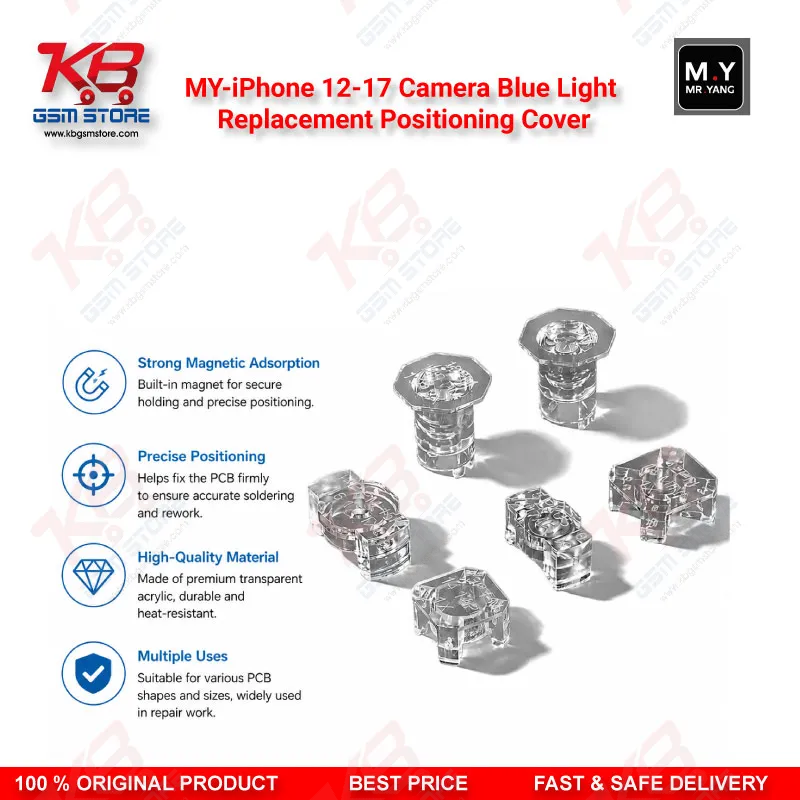 JF8 iPhone 12-17 Camera Blue Light Replacement Positioning Cover